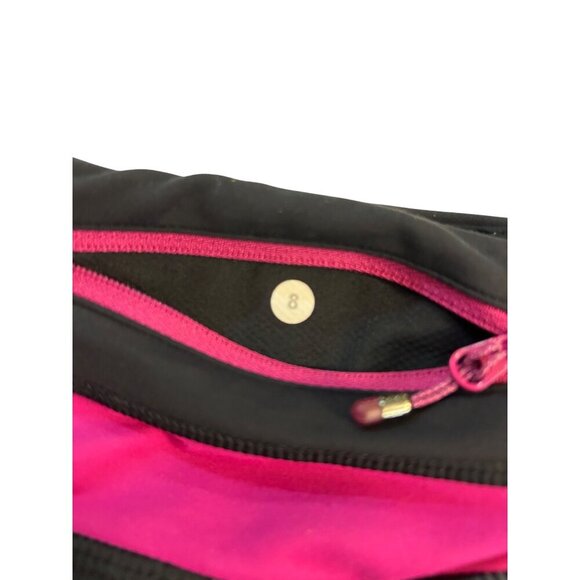 Lululemon Groovy Run Shorts Black Plaid Size 8 - Picture 6 of 6